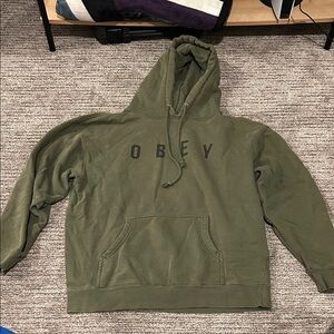 Obey Olive Green Hoodie
